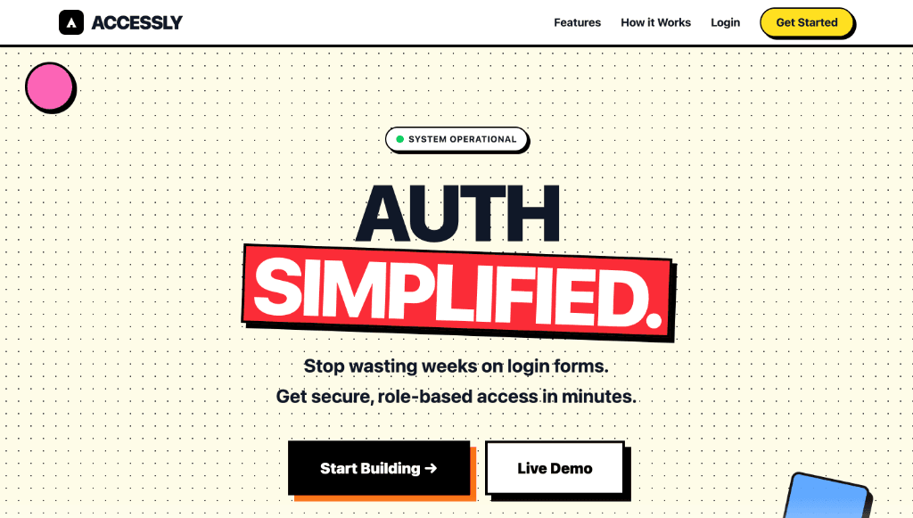 Accessly - Role-Based Security System